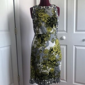 Anthropologie Weston Wear Print Sheath Dress